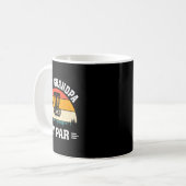 Discgolf Frisbee Golfer Discgolven Beste Opa Koffiemok (Voorkant links)