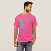 Discgolf Frisbee Mannen Jongens T-shirt (Voorkant volledig)