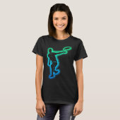 Discgolf Frisbee Mannen Kinderen Jongens _1 T-shirt (Voorkant volledig)