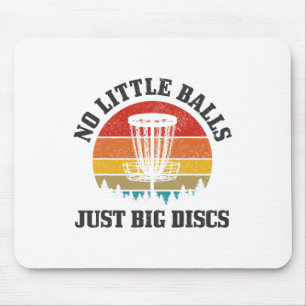 Discgolf Geen Kleine Maar Grote Schijven Grappig V Muismat