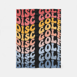 Discgolf Groovy Discgolfer Discgolfer  Fleece Deken