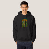 Discgolf Half Mens Half Boom Discgolf Hoodie (Voorkant volledig)