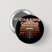 Discgolf Hobbyschijf Golfer Tijdverdrijf Chasing C Ronde Button 5,7 Cm (Voorkant /achterkant)