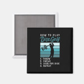 Discgolf - Hoe Discgolf te Spelen Magneet (Voorkant / Achterkant)