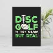 Discgolf is als magie maar dan echt kaart (Staand voorkant)