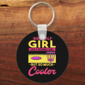 Discgolf is leuk sleutelhanger (Voorkant)