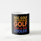 Discgolf is net als gewoon golf maar een stuk cool koffiemok (Center)