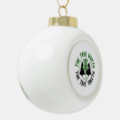 Discgolf Keramische Bal Ornament (Links)