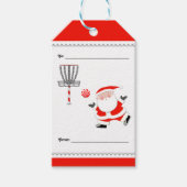 Discgolf Kerst Cadeaulabel (Voorkant)