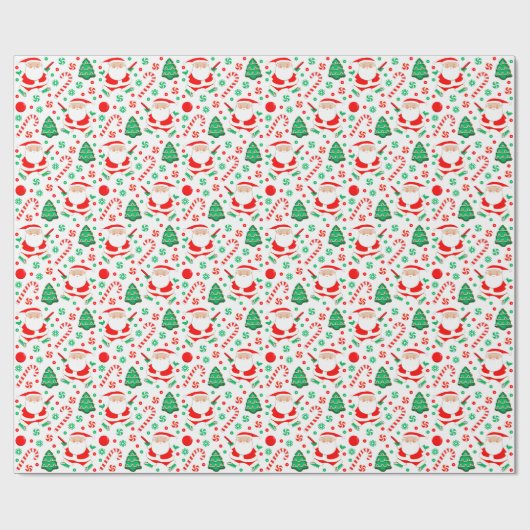 Discgolf kerstcadeau inpakpapier (Vlak)