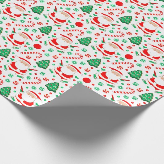 Discgolf kerstcadeau inpakpapier (Hoek)