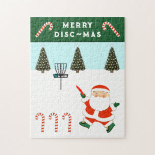 Discgolf Kerstcadeau Legpuzzel