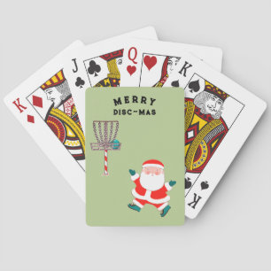 Discgolf Kerstcadeau Pokerkaarten
