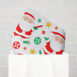 Discgolf Kerstcadeau Vloeipapier Tissuepapier