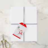 Discgolf Kerstmis Cadeaulabel (Met Touw)