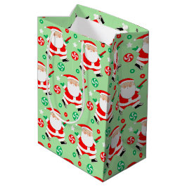 Discgolf Kerstvakantie Midden Geschenkentas Medium Cadeauzakje