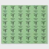 Discgolf maakt me gelukkig Discgolf Cadeaupapier (Vlak)