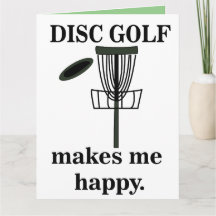 Discgolf maakt me gelukkig Discgolf Groet