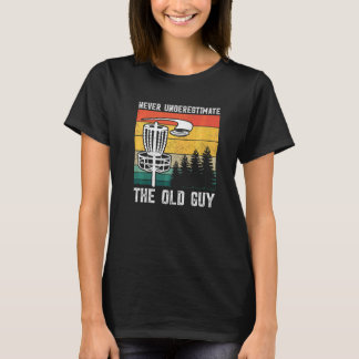Discgolf  Onderschat de oude man nooit  1 T-shirt