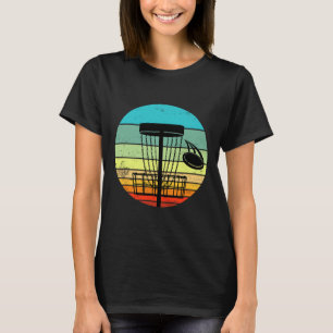 Discgolf Retro Vintage 80s Stijl T-shirt