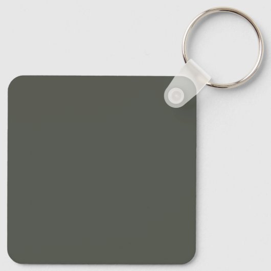 Discgolf taslabel sleutelhanger (Achterkant)