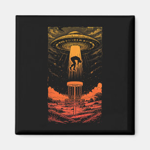 Discgolf-UFO Grappige Vliegende Schotel Buitenaard Magneet