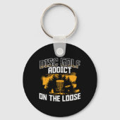 Discgolf Ultimate Frisbee Sleutelhanger (Voorkant)