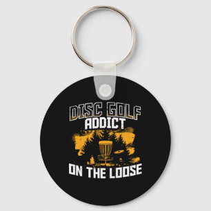 Discgolf Ultimate Frisbee Sleutelhanger