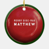 Discgolf-verzamelobject Keramisch Ornament (Achterkant)