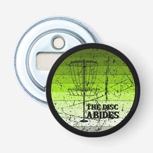 Discgolf Vintage Button Flesopener