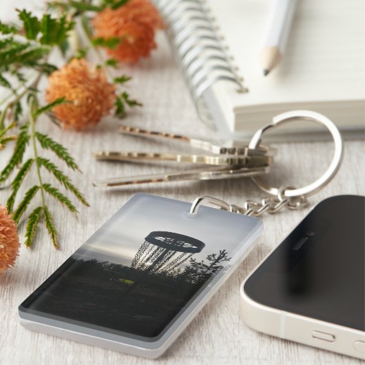 Discgolf winter sleutelhanger (Voorkant Rechts)