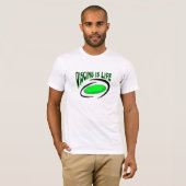 Discgolfen is Leven, Disc Golf  T-shirt (Voorkant volledig)