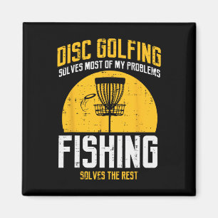 Discgolfen lost meeste problemen Vissen Pret Manne Magneet