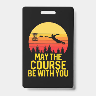 Discgolfen met jou badge