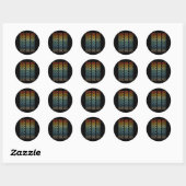 Discgolfer Discgolf Discgolven Ronde Sticker (Vel)