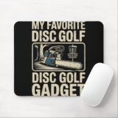 Discgolfgrap Mijn favoriete discgolf gadget _2 Muismat (Met muis)