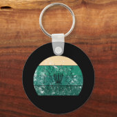 Discgolfmand Retro Sleutelhanger (Voorkant)