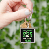 Discgolfspeler | Ik speel niet altijd discgolf Sleutelhanger (Hand)