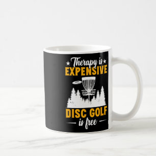 Discgolftherapie is duur discgolfspeler  koffiemok