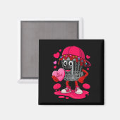 Discgolfuitrusting Speler Valentine Harten Kostuum Magneet (Voorkant / Achterkant)