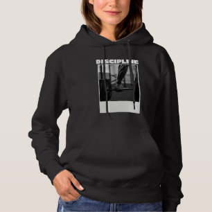 Discip In  Hoodie – Minimalistische Motiverende St