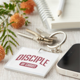 Discipel Bourgogne Acryl Sleutelhanger