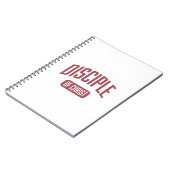 Discipel Bourgondië spiraal Notitieboek (Linkerzijde)