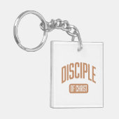 Discipel Terracotta Acryl Sleutelhanger (Voorkant Links)