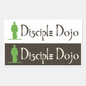 Disciple Dojo 2-voor-1 sticker (Voorkant)