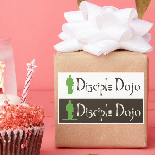 Disciple Dojo 2-voor-1 sticker (Feest)