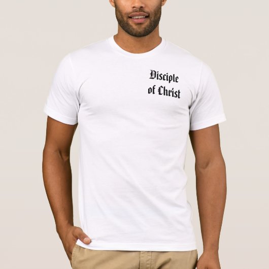 Disciple of Christus T-Shirt (Voorkant)