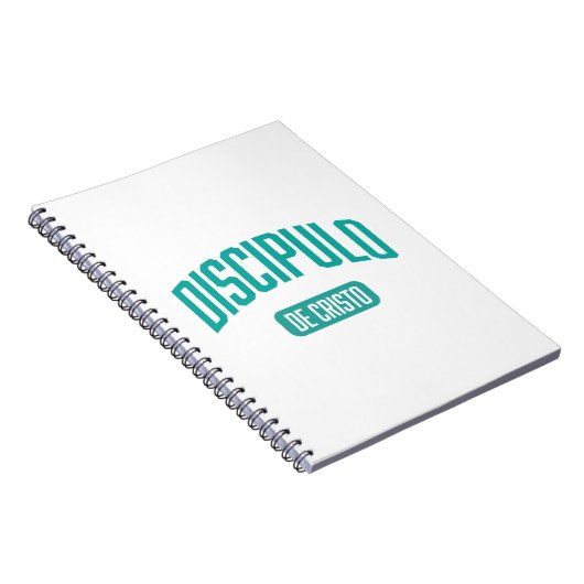 Disciple Seagreen Spiral Notitieboek Spaans (Rechterzijde)