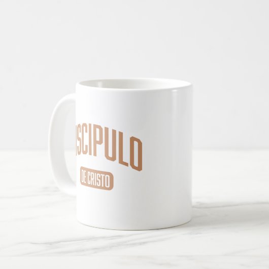 Disciple Terracotta Mok (Spaans) (Voorkant links)