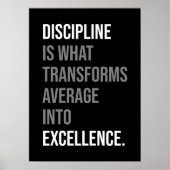 Disciplinaire transformaties gemiddeld naar uitmun poster (Voorkant)